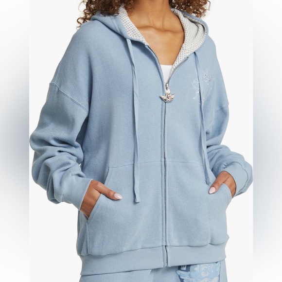 NWOT Boys Lie Zip-Up Hoodie - Picture 2 of 5